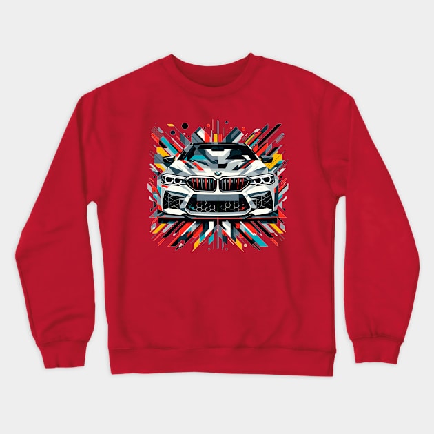 BMW M5 Crewneck Sweatshirt by Vehicles-Art